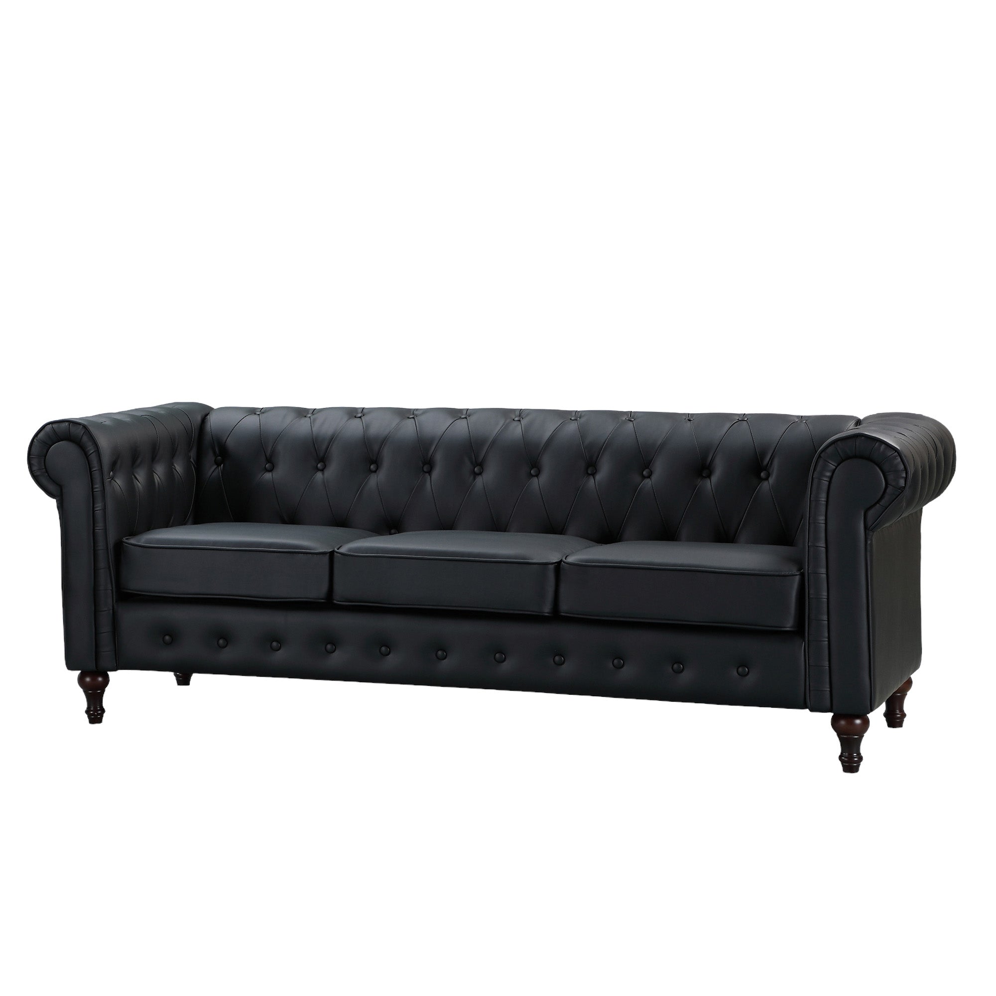 Classical Chesterfield design Leather Sofa