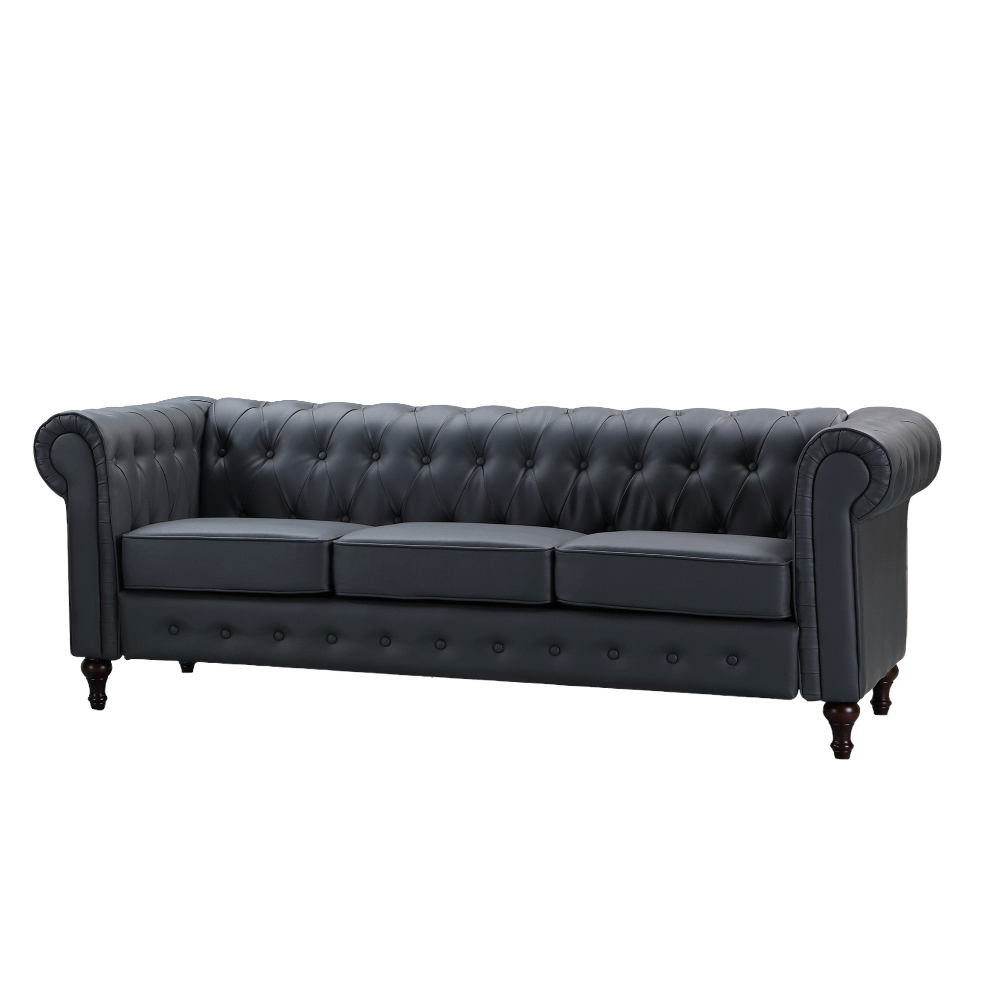 Classical Chesterfield design Leather Sofa